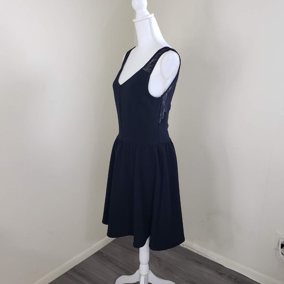 Marilyn Monroe January Caviar Fit & Flare Cocktail Dress Black Size Medium - Picture 9 of 13